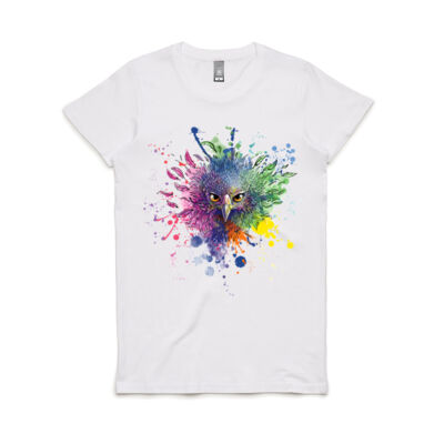 WILD Eagle White T-Shirt Womens Thumbnail
